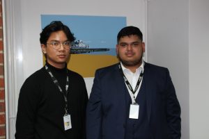 Students Mohammed Aqib and Junel Batulayan