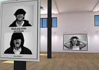screenshot of portfolio/exhibition