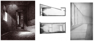 Imagery around architecture and the theme of windows and openings