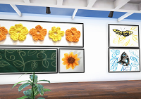 screenshot of portfolio/exhibition
