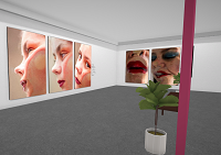 screenshot of portfolio/exhibition