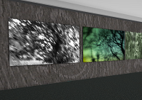 screenshot of portfolio/exhibition