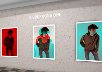 screenshot of portfolio/exhibition