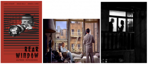 Imagery around movie suspense thrillers and the theme of windows and openings