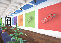 screenshot of portfolio/exhibition