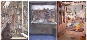 Imagery around viewpoint and the theme of windows and openings
