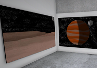 screenshot of portfolio/exhibition