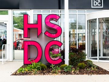 Pink HSDC sign